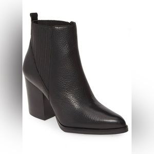 Marc Fisher Womens Alva Black Chelsea Boots Size 8.5 Medium; brand new